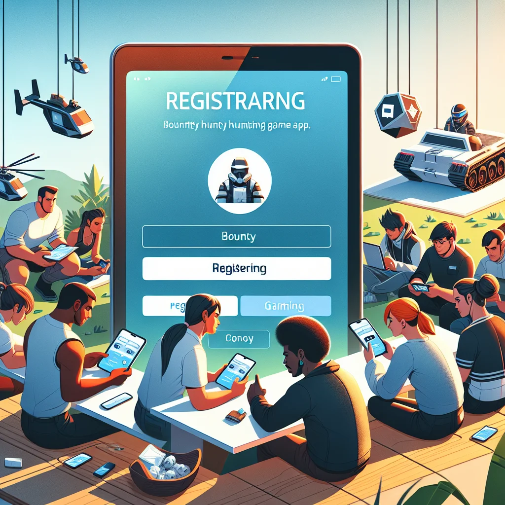 Registration Process for Bounty Game Apps